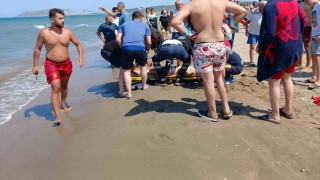 Tatil için geldiği Sinopta denize giren genç boğuldu