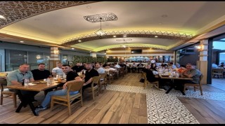 Tatvanda görev yerleri değişen cezaevi personeli için veda yemeği düzenlendi