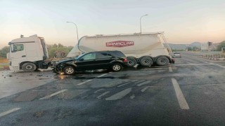 Tavşanlıda trafik kazası, 1 yaralı