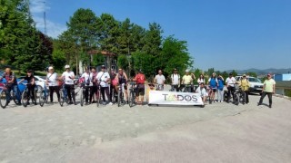 Tavşanlıda Yaza merhaba bisiklet turu gerçekleşti