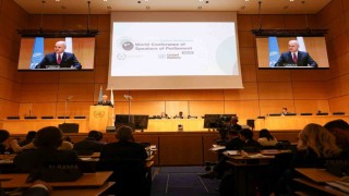 TBMM Başkanı Kurtulmuş: Filistinde yaşananlar, tüm insanlığı ilgilendiren evrensel bir adalet meselesidir