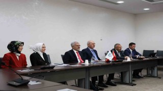 TBMM Başkanı Kurtulmuş, PAB Başkanı Ackson ve PAB Genel Sekreteri Chungong ile görüştü