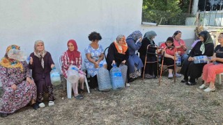 Tekirdağda arıtma tesisinin dibinde susuz kalan halk bidonlarla protesto düzenledi