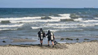 Tekirdağda denizde boğulma tehlikesi geçiren 3 kişiden biri kayboldu