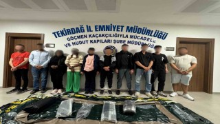 Tekirdağda göçmen kaçakçılarına yönelik operasyonda 2 kişi tutuklandı