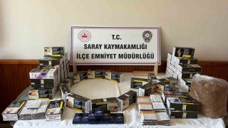 Tekirdağda kaçak tütün operasyonu: 3 kişi gözaltına alındı