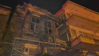 Tekirdağda metruk bina çökme tehlikesiyle mahalleyi korkuttu: 5 aile tahliye edildi