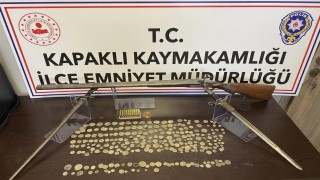 Tekirdağda tarihi eser operasyonu