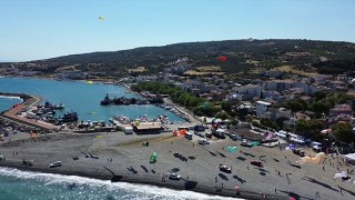 Tekirdağda Uçurtma Festivali gökyüzünü renklendirdi