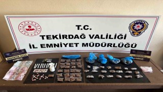 Tekirdağda uyuşturucu operasyonunda 3 kişi tutuklandı
