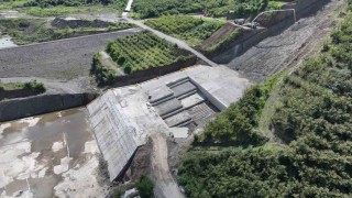 Termeyi selden koruyacak Salıpazarı Barajında sona doğru