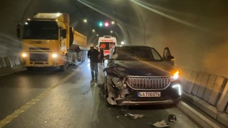 TOGG, Güzeldere Tünelinde kaza yaptı