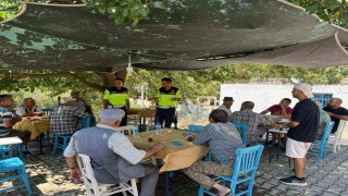 Traktör sürücüleri bilgilendirildi