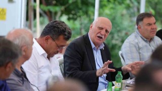 TZOB Genel Başkanı Bayraktar, büyükbaş hayvan besicileriyle bir araya geldi