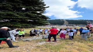 Uludağda yangına karşı temizlik seferberliği