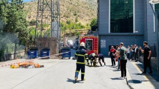 Uludere Devlet Hastanesinde kırmızı kod tatbikatı