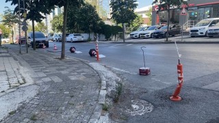 Ümraniyede silahlı yaralama kamerada