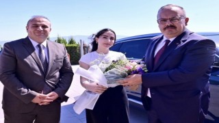 Vali Canbolat, Köşk Kaymakamı Taş ile bir araya geldi