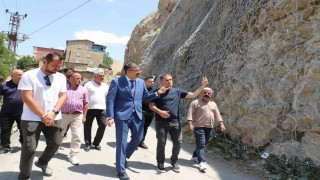Vali Çelik, Mir Kalesindeki ıslah çalışmalarını denetledi