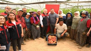 Vali Coşkun, Acıpayamda sera üreticileriyle bir araya geldi