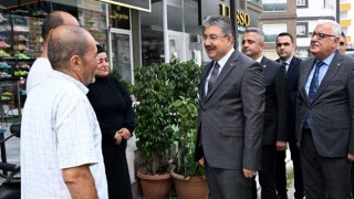 Vali Dr. Erdinç Yılmaz Esnaf Ziyaretinde Bulundu