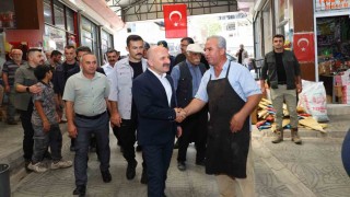 Vali Osman Varol, Besni esnafını ziyaret etti