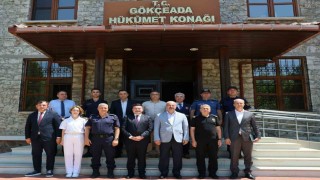 Vali Tormandan Kaymakam Acara ziyaret