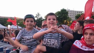 Valilik Meydanında 15 Temmuz anma programı gerçekleştirildi