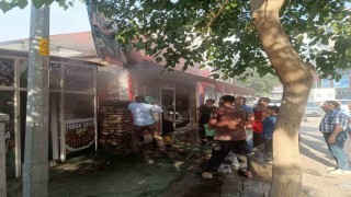 Vanda iş yerinde yangın paniği: İlk müdahaleyi vatandaşlar yaptı