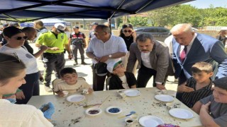 Vezirköprüde çocuk şenliği renkli görüntülere sahne oldu