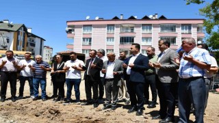 Vezirköprüde yeni 112 Acil Sağlık Hizmetleri İstasyonunun temel atıldı