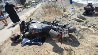 Yalovada motosiklet yayaya çarptı: 2 yaralı