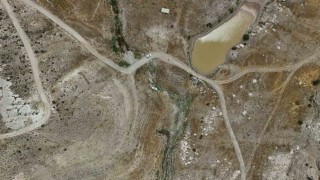 Yamula Barajında sular çekildi, eski mahalle ortaya çıktı