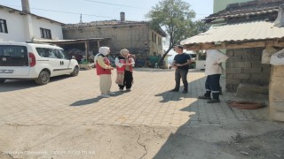 Yangın bölgesine psikososyal destek eli