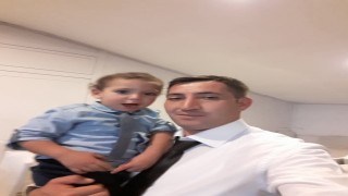 Yangında şehit olan işçinin görüntüleri yürekleri dağladı