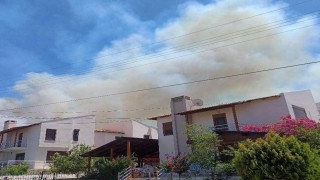 Yangınlar Çeşmeye sıçradı: Otluk alanda çıkan yangına müdahale sürüyor
