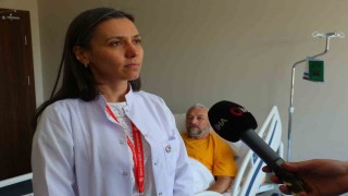 Yara tedavisiyle ayağının kesilmesinden kurtuldu