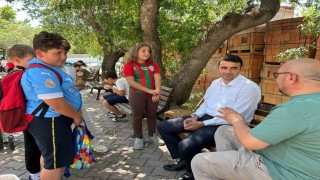 Yaz Kuran kursu öğrencilerine aşure ikramı