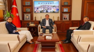 Yeni atanan Demirözü ve Aydıntepe kaymakamları görevlerine başladı