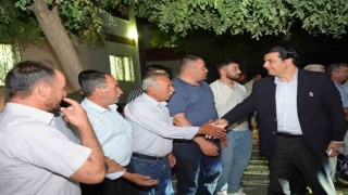 Yılmaz, Bağbaşı Mahallesinde vatandaşlarla bir araya geldi