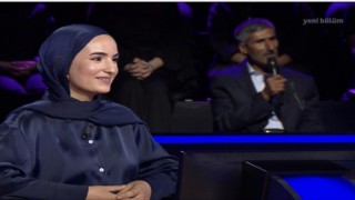 YKS çıkışında babasının çiçekle karşıladığı Çimen, Kim Milyoner Olmak İster?de 100 bin TL kazandı