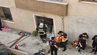 Zonguldakta patlama sesi mahalleyi ayağa kaldırdı