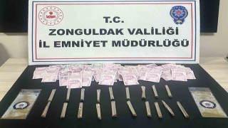 Zonguldakta uyuşturucu operasyonu: 3 tutuklama