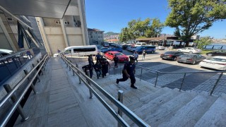 Zonguldaktaki cinayet zanlısı adliyeye sevk edildi