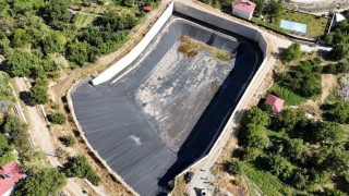 10 yıl önce yapıldı bir kez suyla doldu!