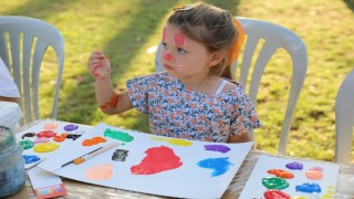 12. Uluslararası Resim Çalıştayında çocuklar hem öğrendi hem eğlendi