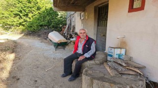 1.5 kilometrelik yolu kendi imkanları ile yaptı, kalanına gücü yetmeyince destek istedi