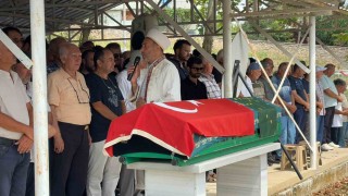 21 gün önce evlenen ve vurgun yiyerek hayatını kaybeden dalgıç son yolculuğuna uğurlandı