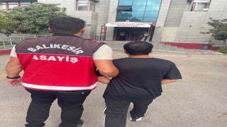 22 yıl hapis cezasıyla aranan şahıs Balıkesirde yakalandı