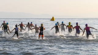 24. Eğirdir Triatlonu Türkiye Kupası Yarışlarının ilk günü tamamlandı